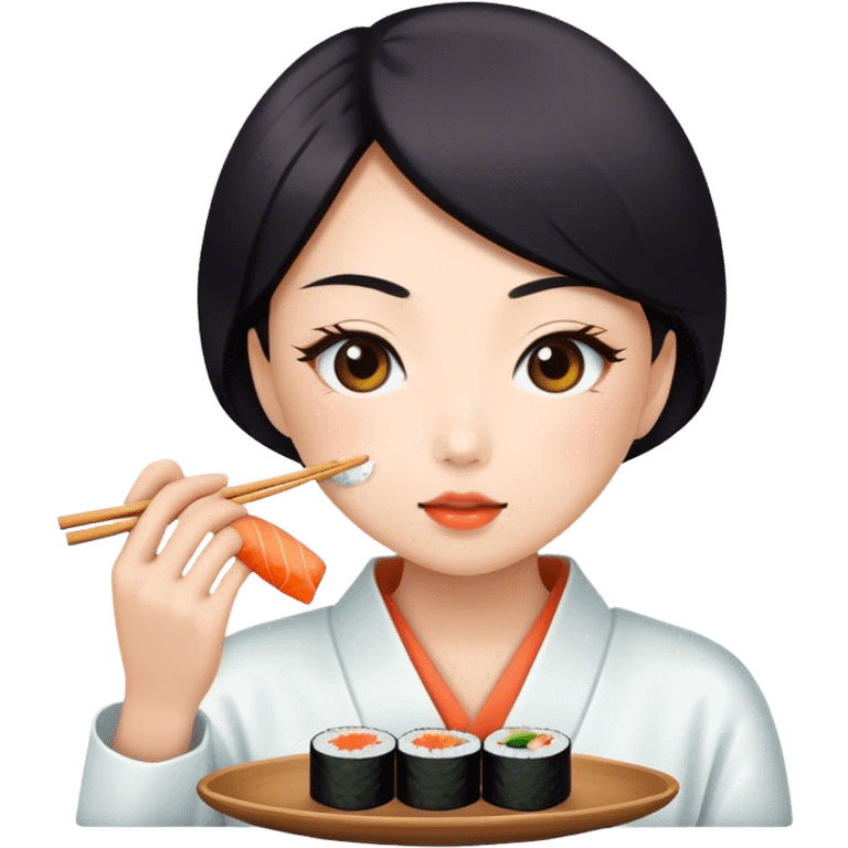 Sushi girl emoji