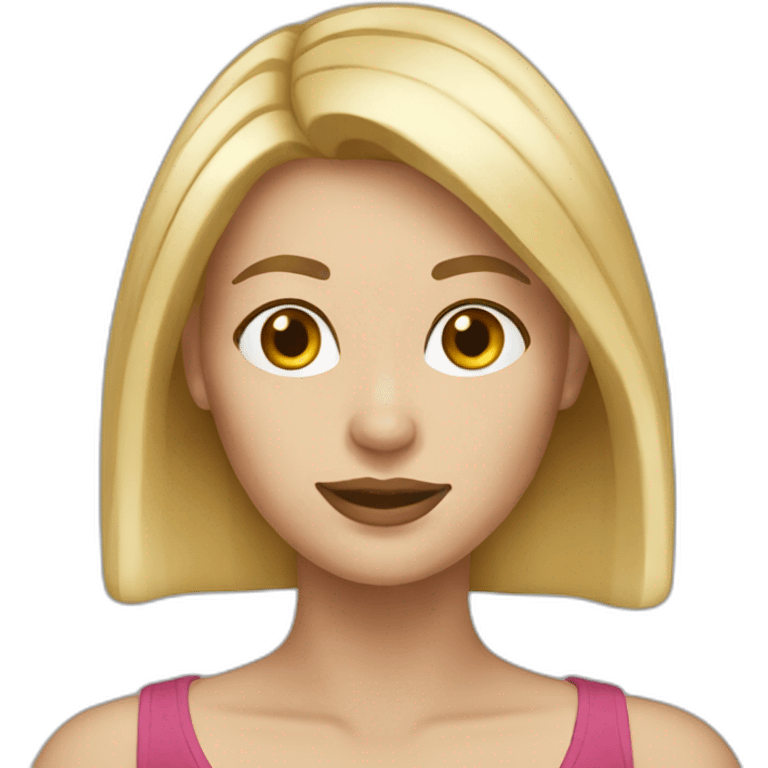 women-blondie-brunette emoji