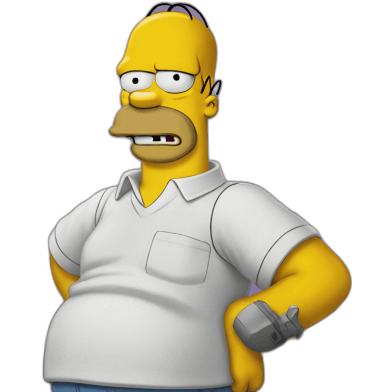 Homer simpson iOS  emoji