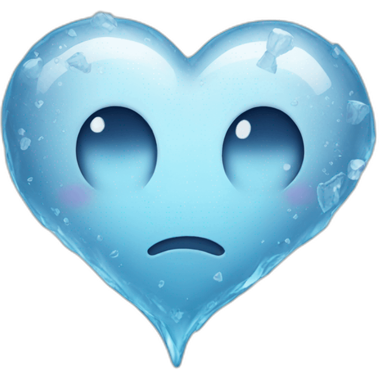 ice heart emoji