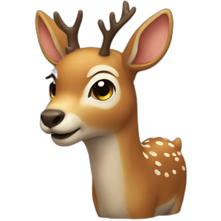 Rain deer emoji