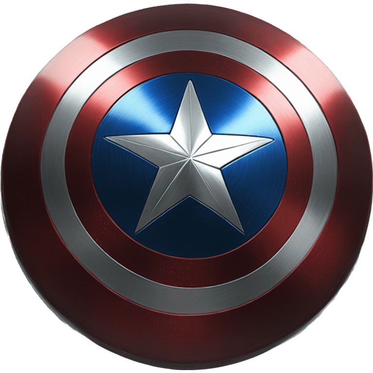 Captain america shield emoji