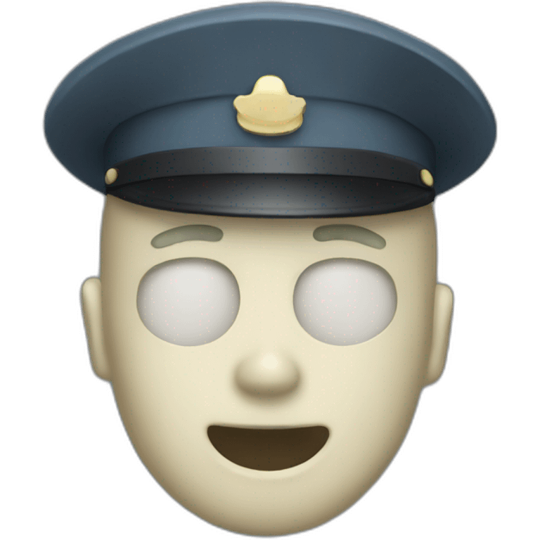 military ghost emoji