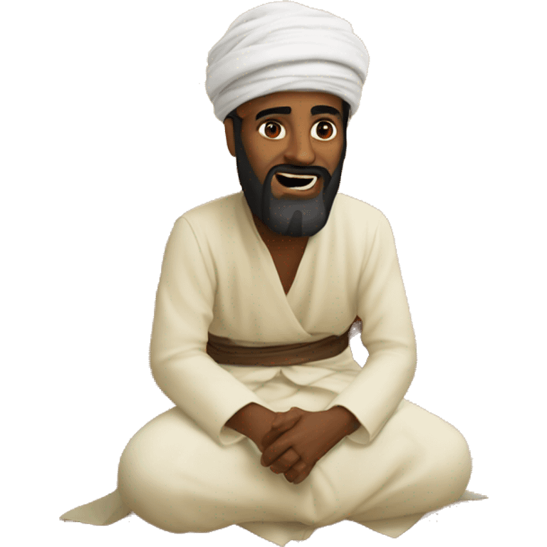 Majnun who falls into the desert emoji