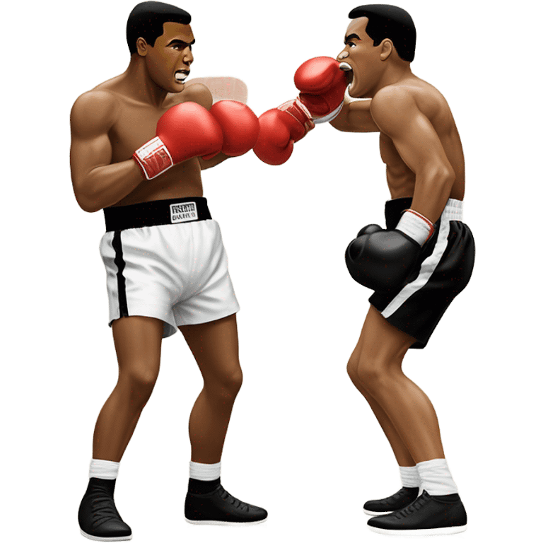 Muhammad Ali boxing ￼ emoji