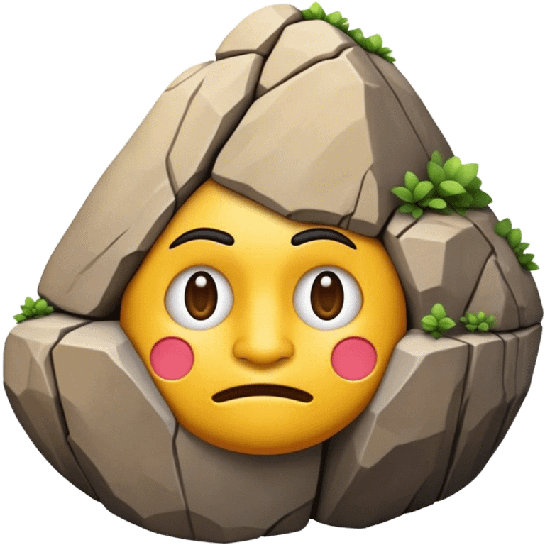 Cinematic Realistic Guatapé Rock Emoji emoji