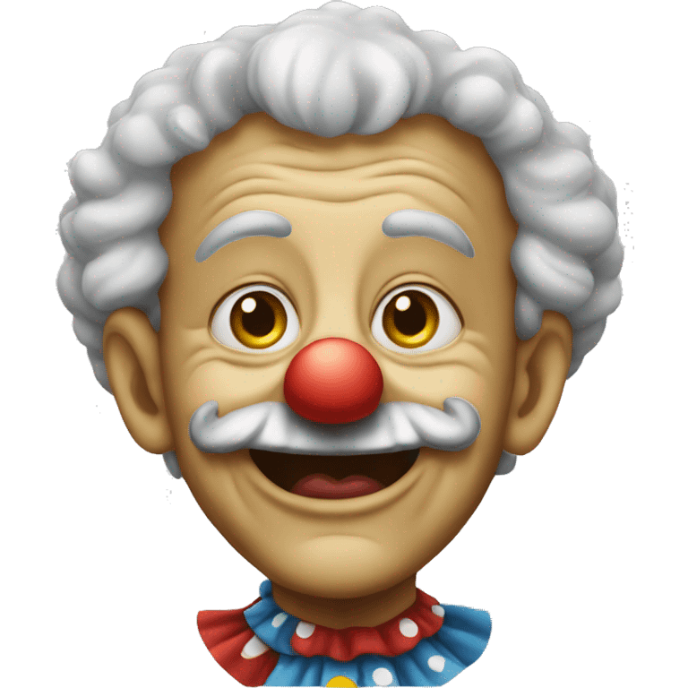 Old Clown emoji