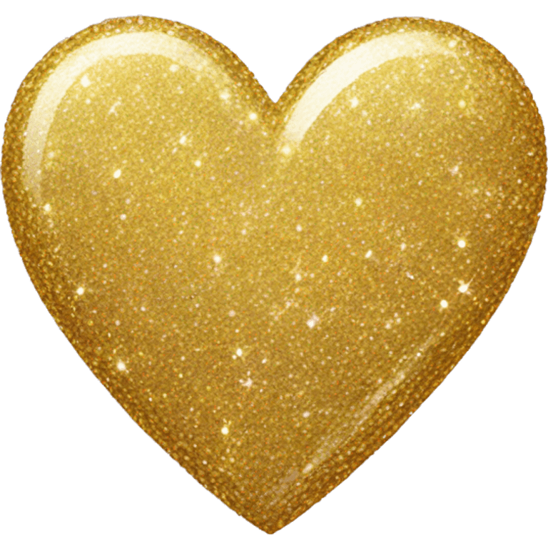 glittery heart emoji