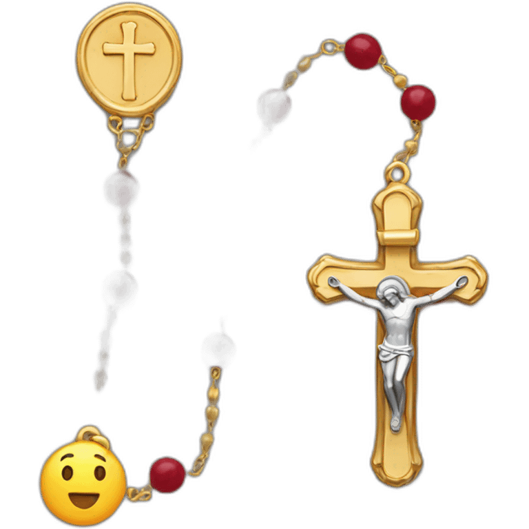 Catholic rosary emoji