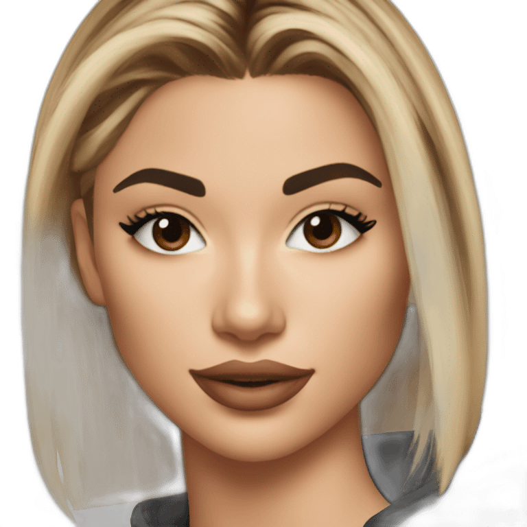 Hailey Bieber emoji