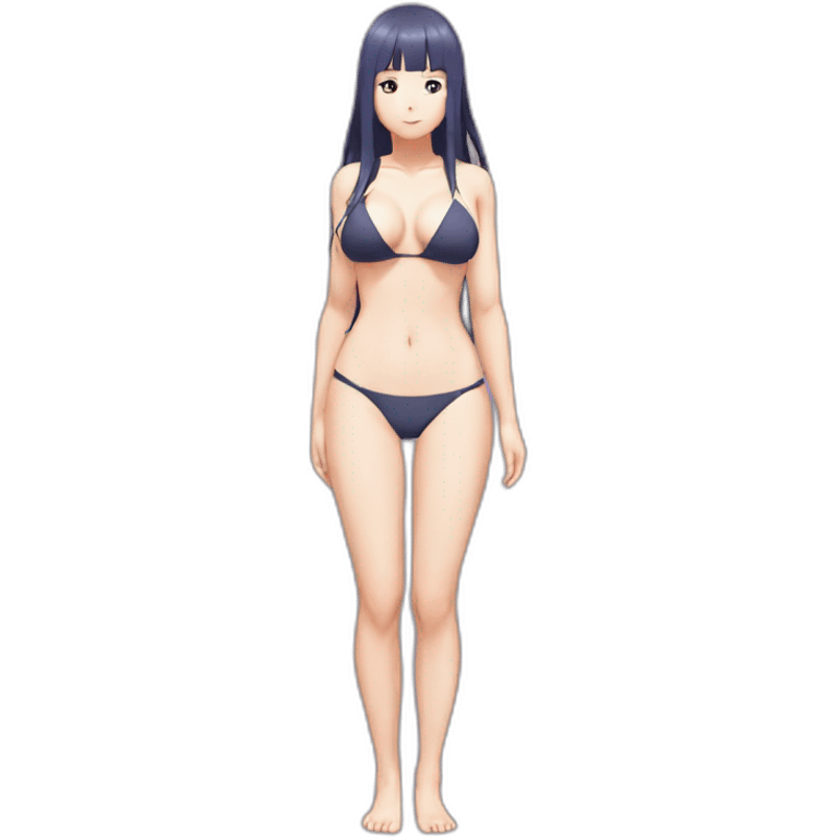 hinata hyuga full body pawg micro bikini back focus emoji