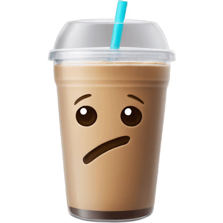 Iced coffee in Simple Modern tumbler emoji