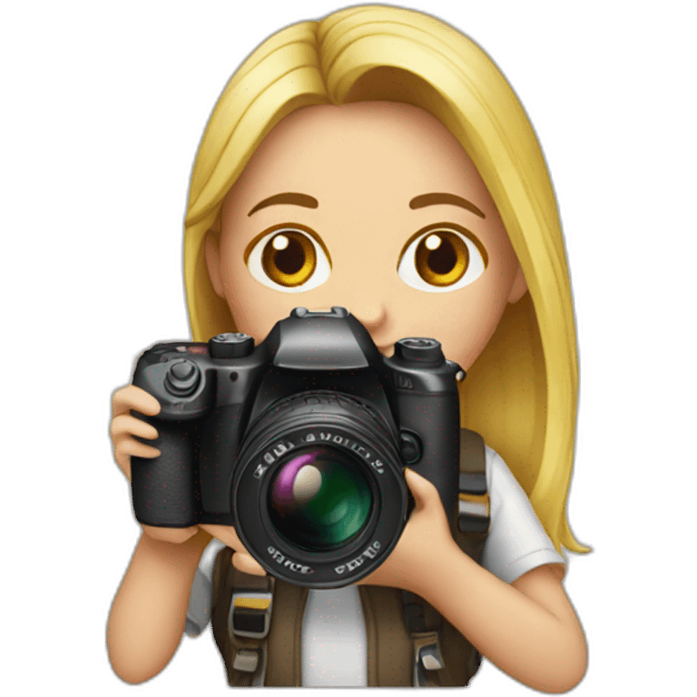 girl photographer emoji