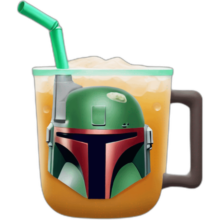 boba tea fett drink boba emoji