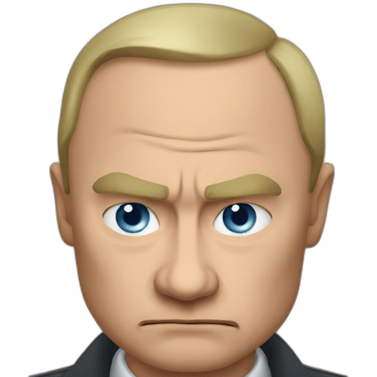 Putin angry emoji