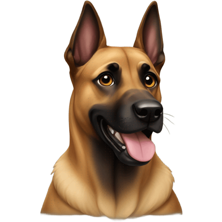 Dog malinois emoji