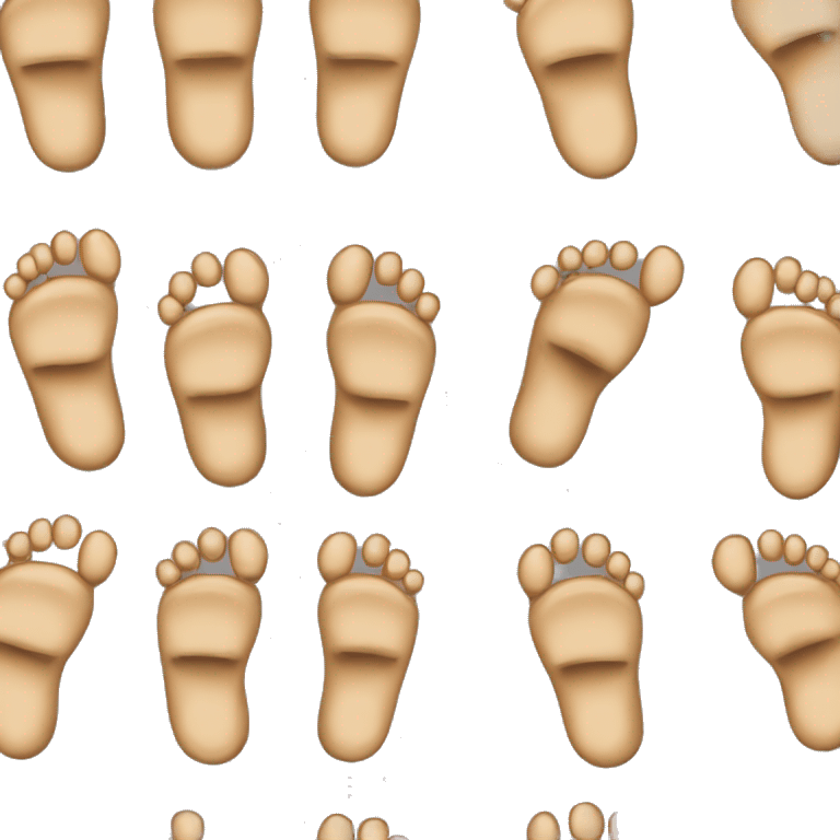 make me cool feet smiling emojis which u never made before, must be sfw and must be 5 different ones, must be female feet and sfw! emoji