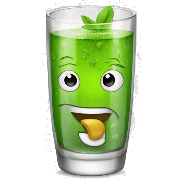 Jus dans un verre emoji