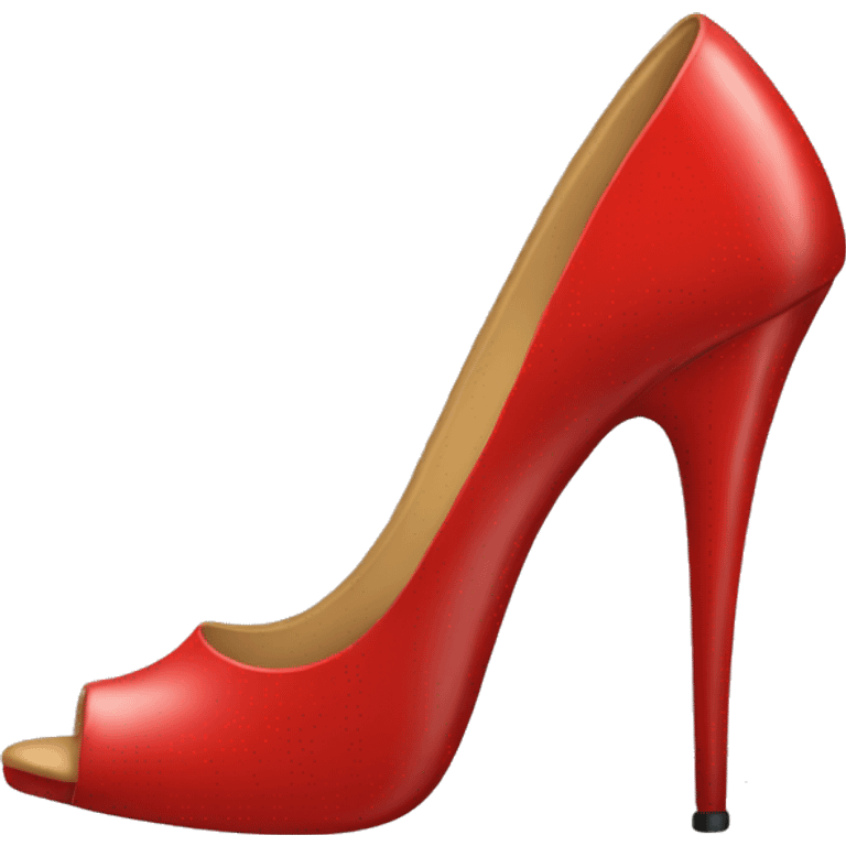 heels with red bottom   emoji