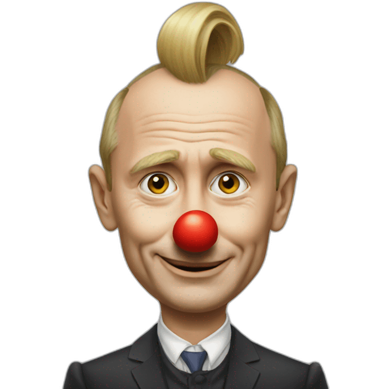 Putin clown emoji