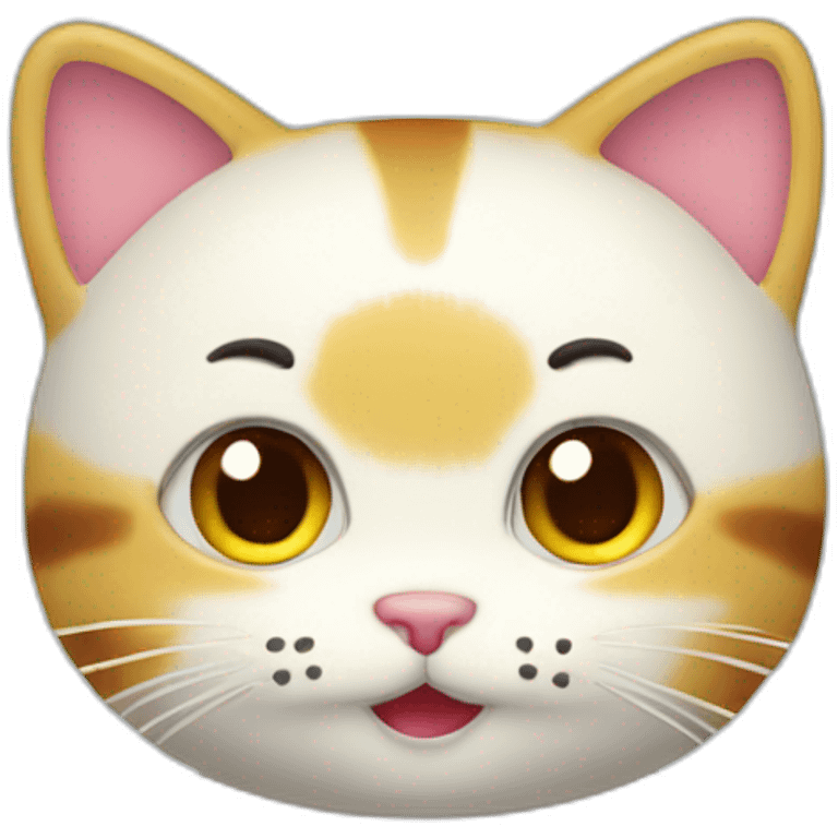 Cute hello kity emoji