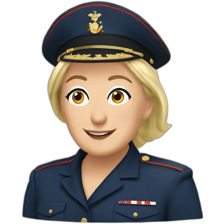 Marine le pen  emoji