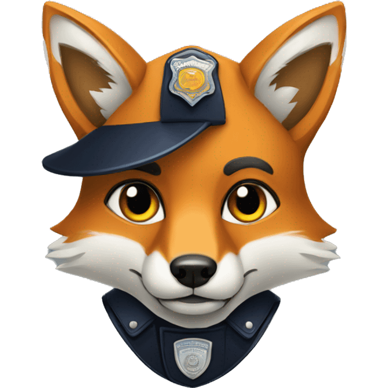 Police Fox emoji