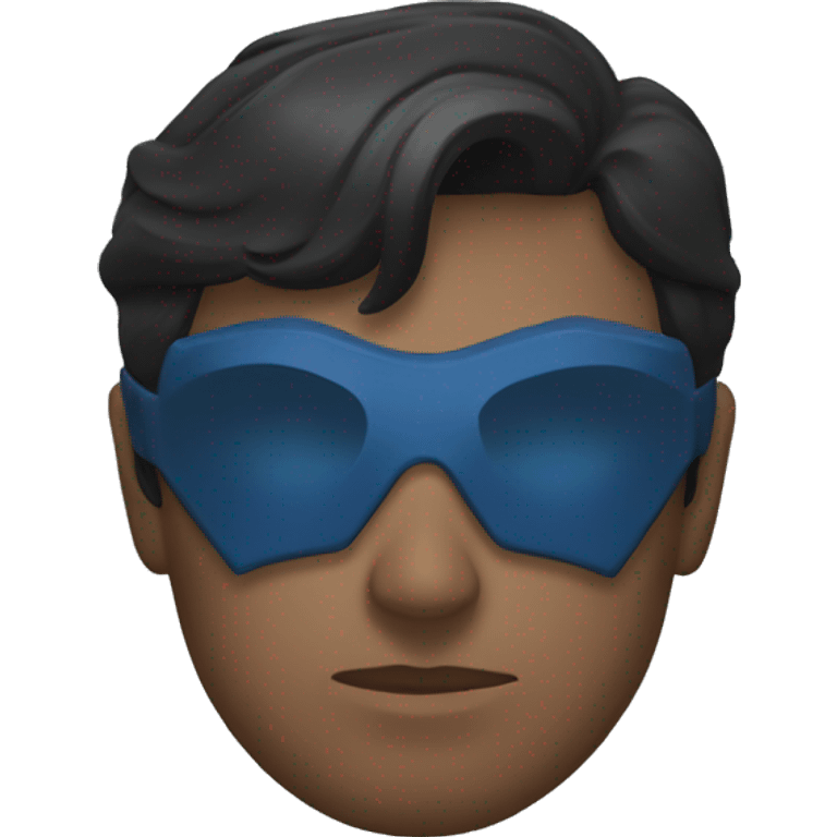 SUPERMAN WITH SLEEPING MASK emoji