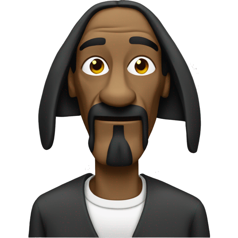 snoop dog with a blunt emoji