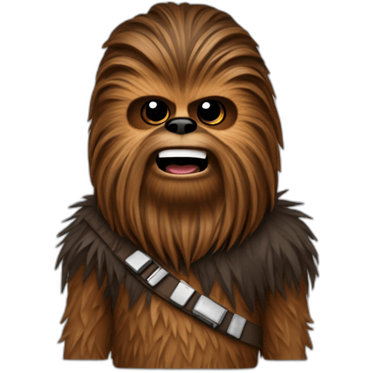 Chewbacca com moleton emoji