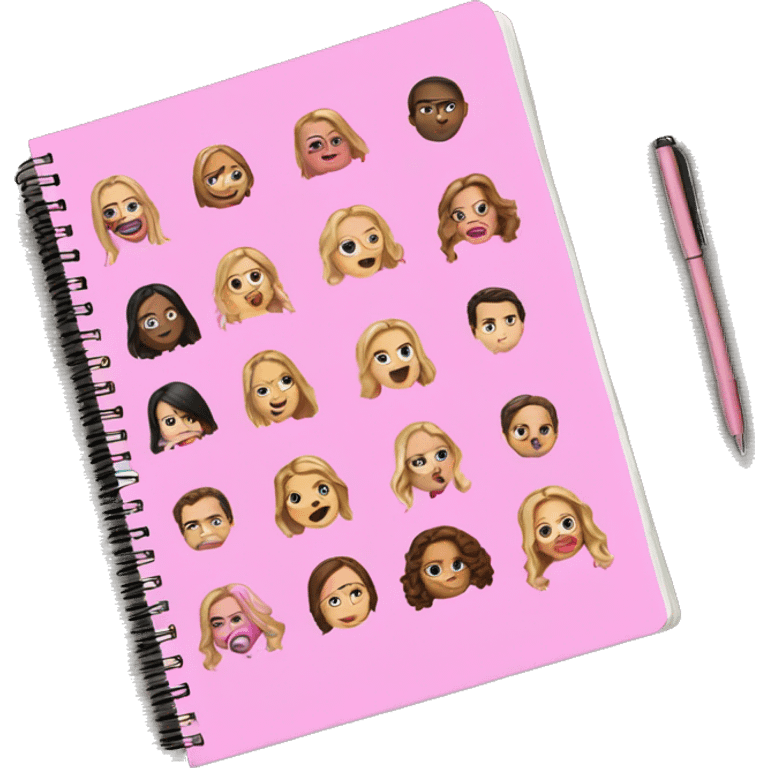 mean girls movie burn book notebook emoji