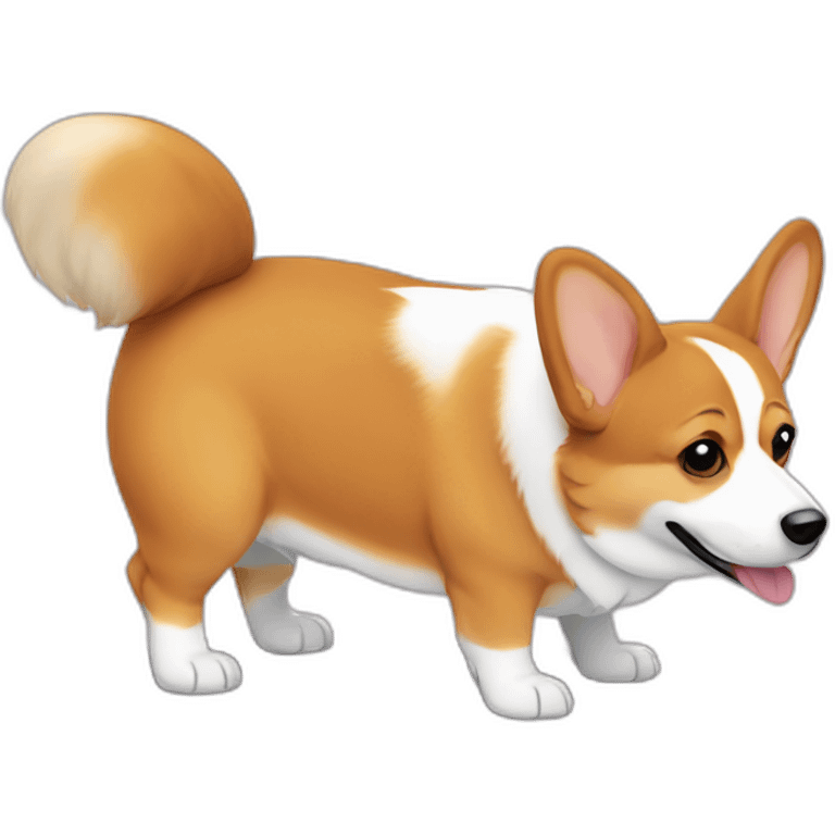 corgi butt emoji