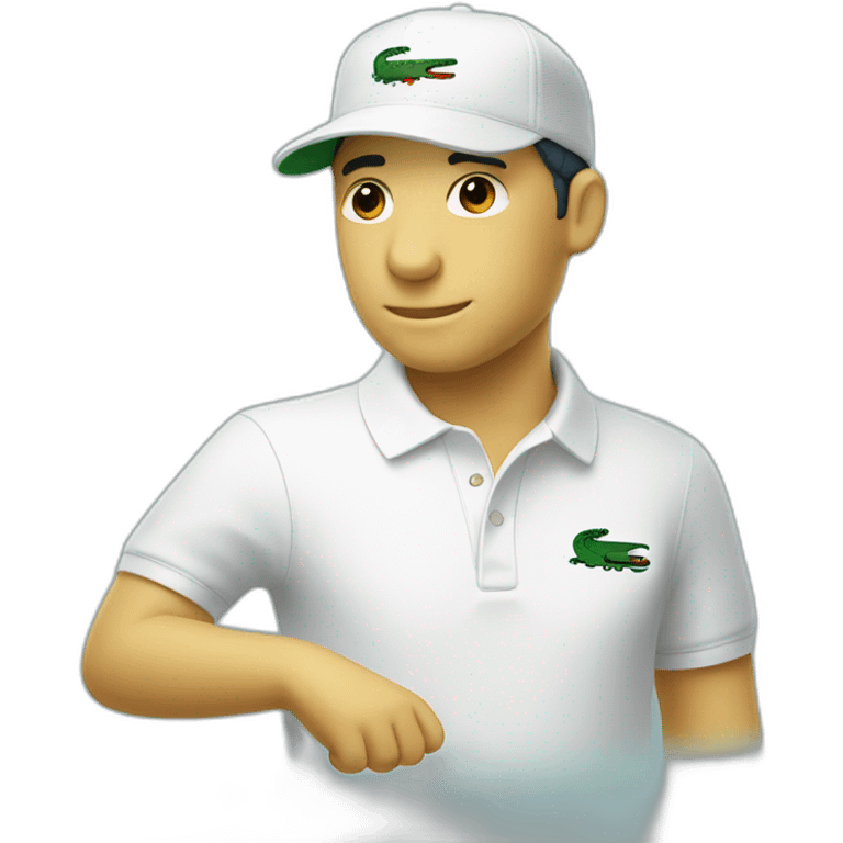 lacoste emoji