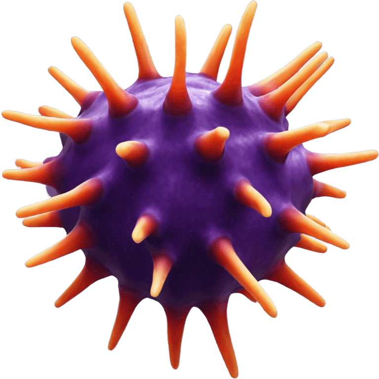 Sea urchin  emoji