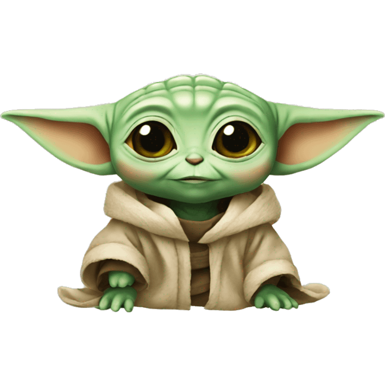 Baby yoda emoji