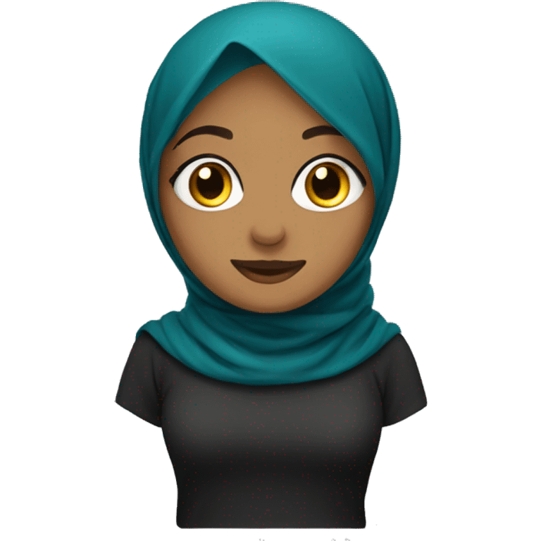 hijab grphic designer emoji