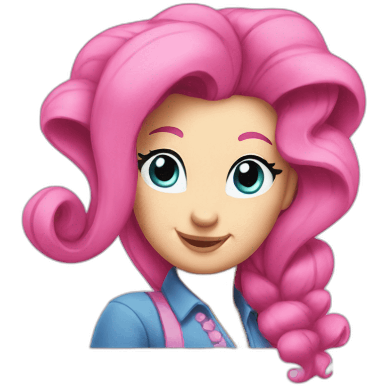 Pinkie pie emoji