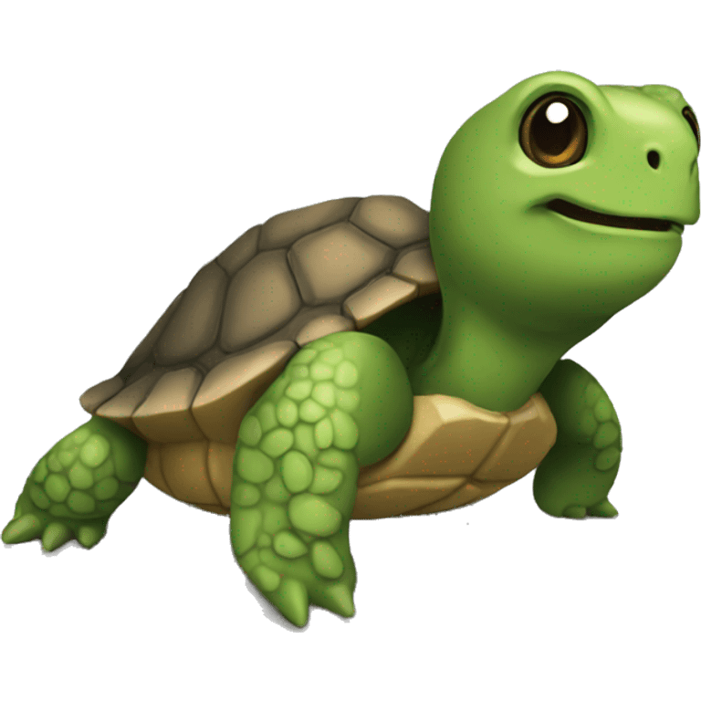 Tortue mine emoji