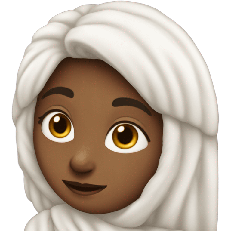 Una ovejita emoji