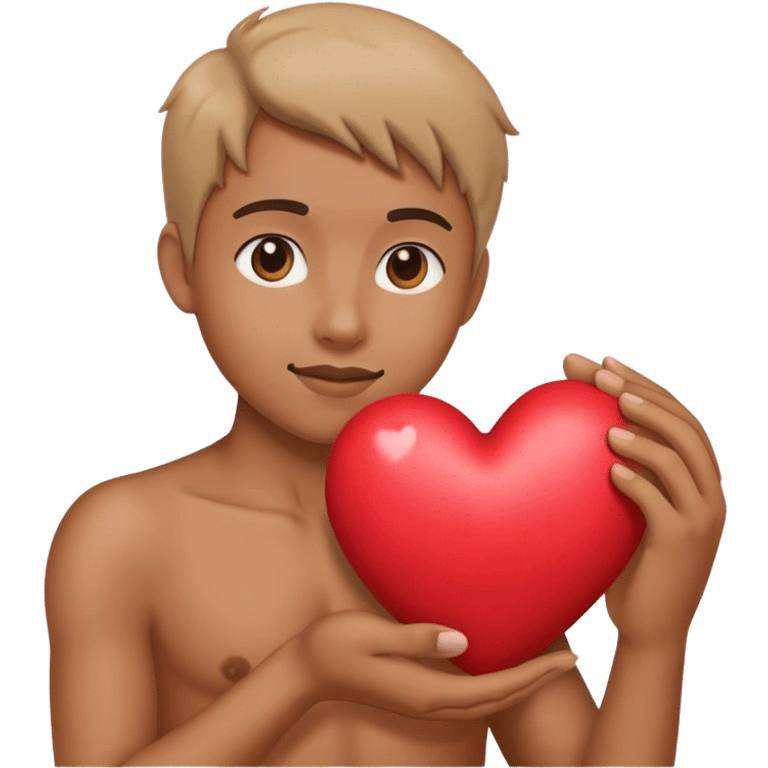 Lobo amor emoji