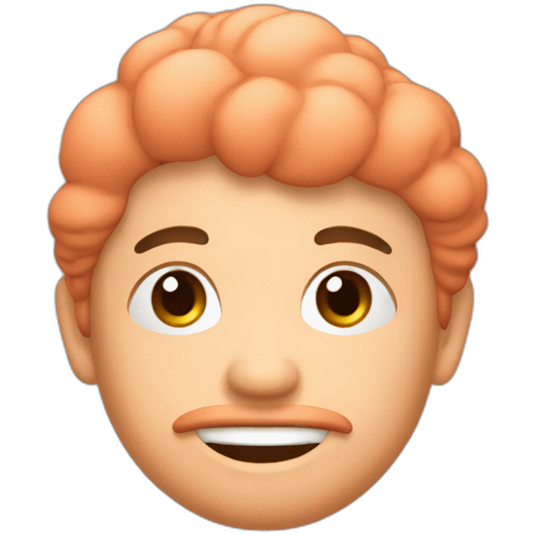 Cocomber in peach emoji