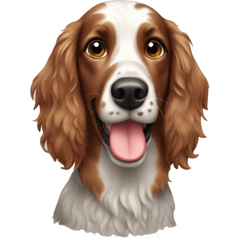 setter dog emoji