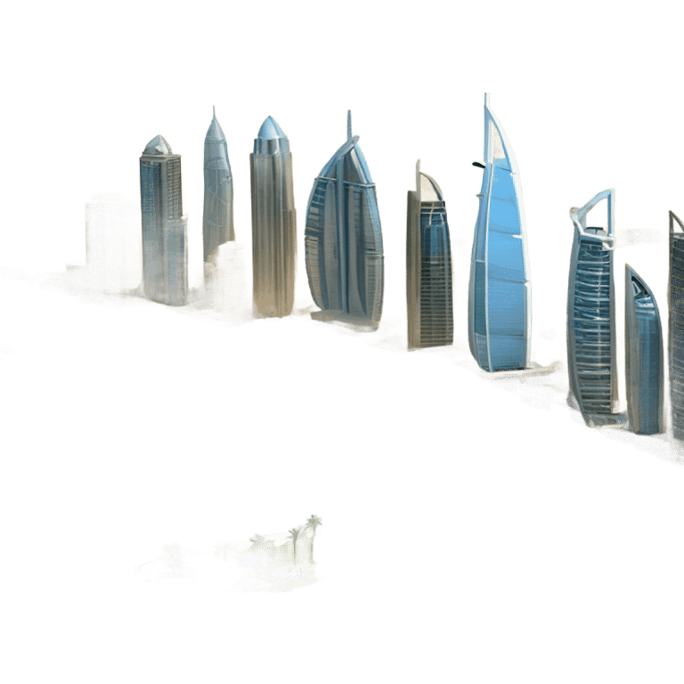 Dubai coast line emoji