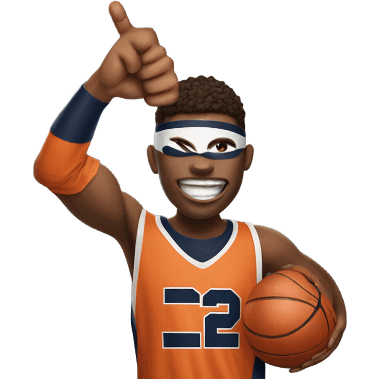 Auburn University basketball fan emoji