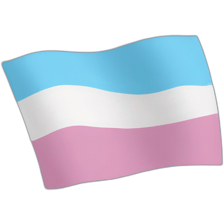 Trans flag emoji