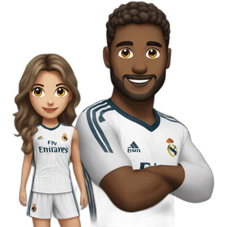 Real Madrid and a beauty emoji