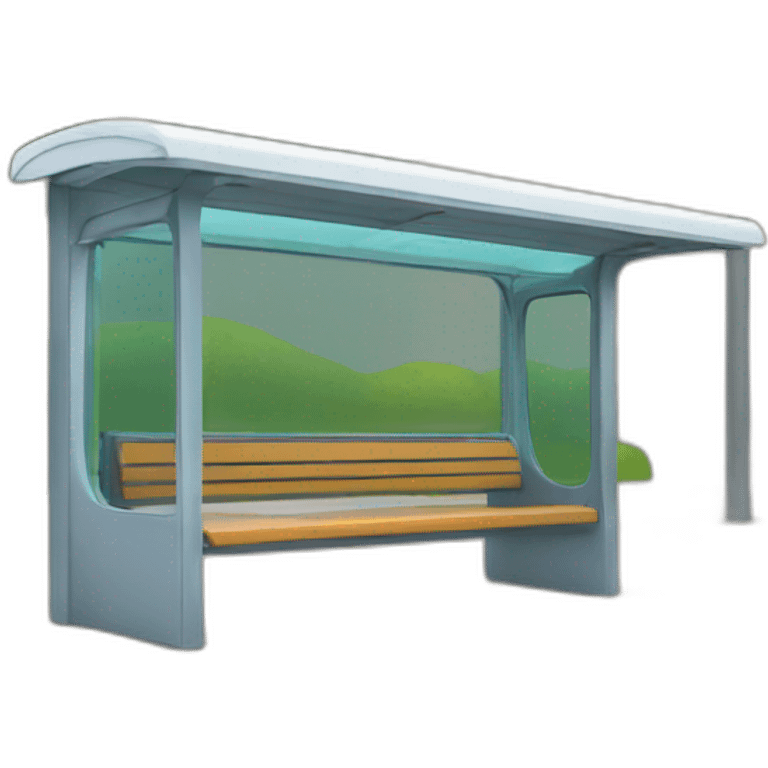 bus stop emoji