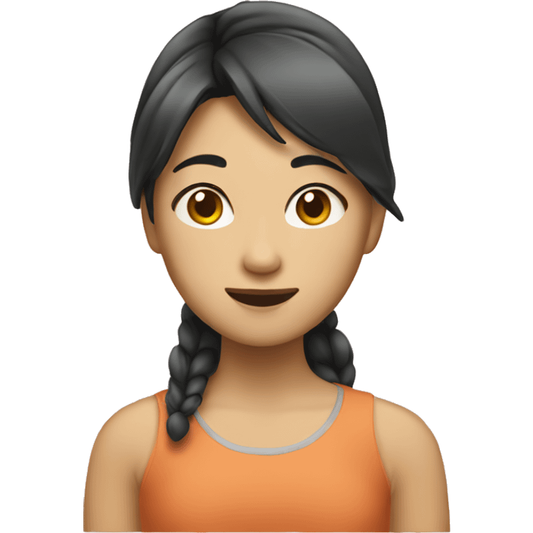 asian girl emoji