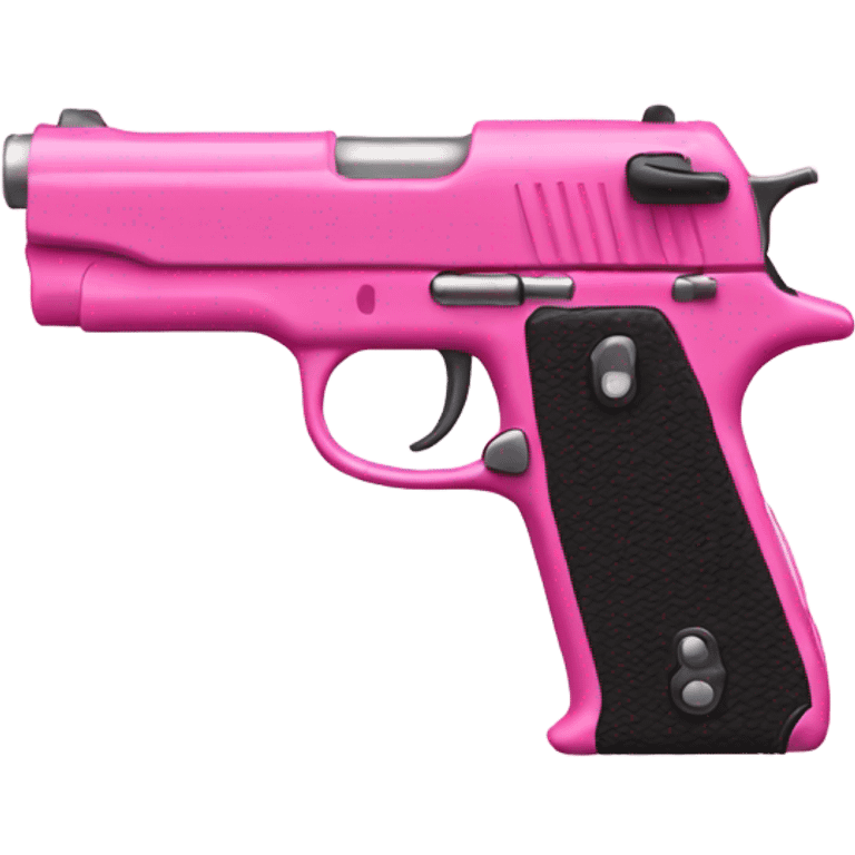 Pink gun  emoji