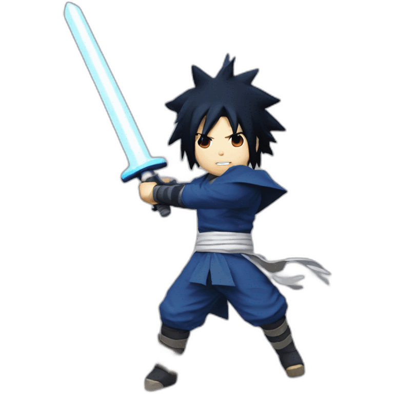 Sasuke sabre laser  emoji